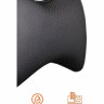 Подушка-косточка SIGER на подголовник автомобиля перфорированная экокожа (черная) pkp001-b